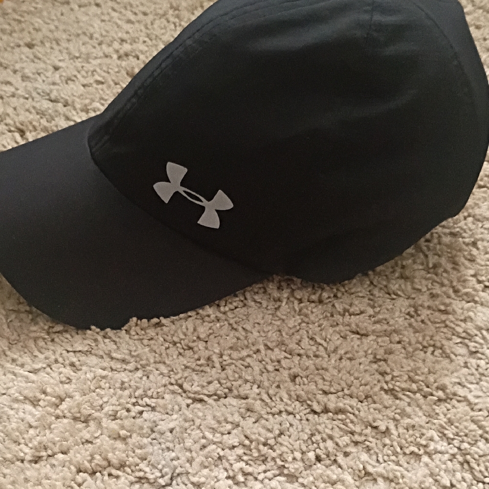 Under Armour Black and Gray Women's  Logo Cap